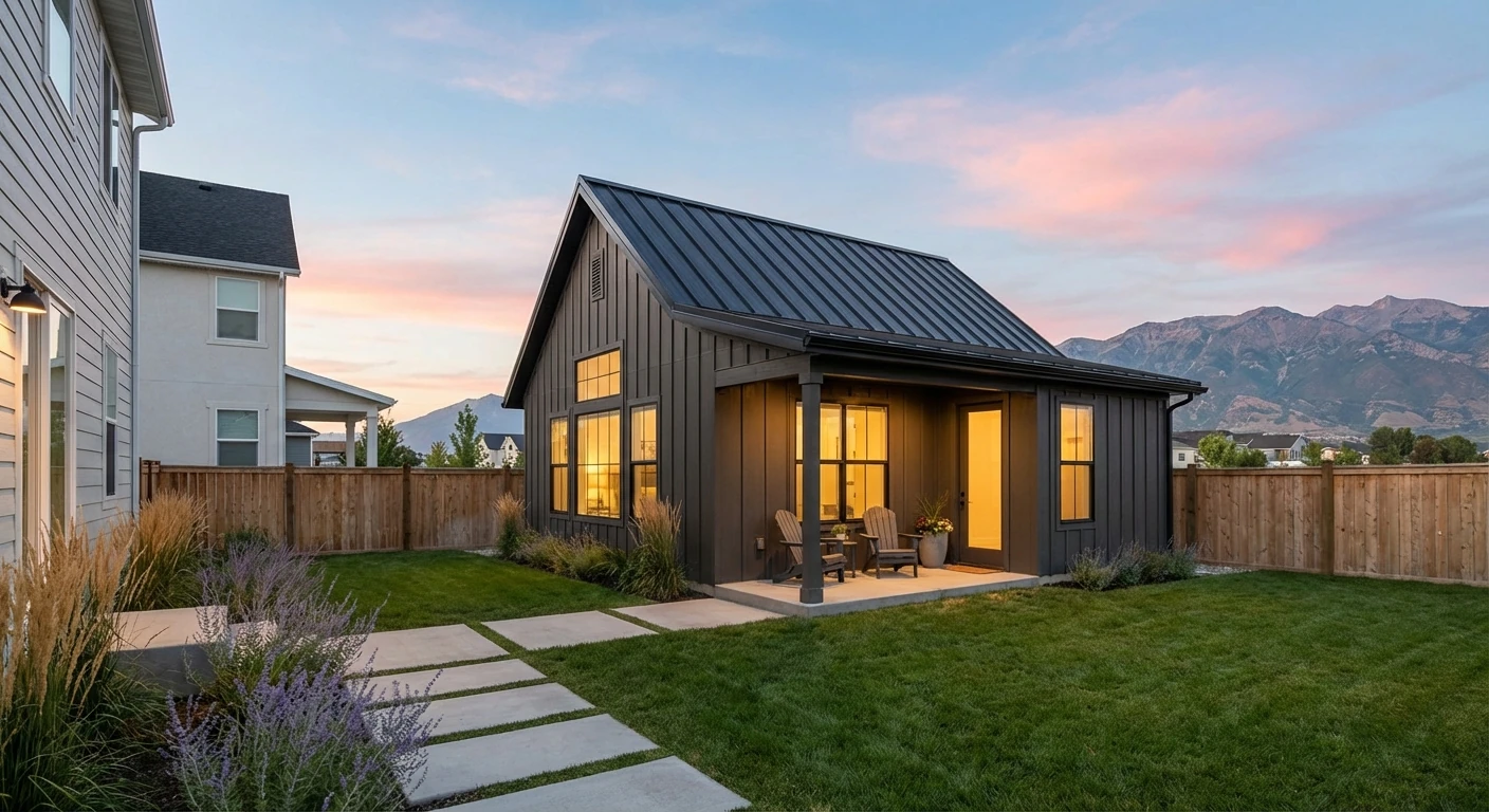Comparison of internal and detached ADU cost, impact fees, and Utah rules